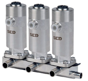 SED aseptiset kalvoventtiilit